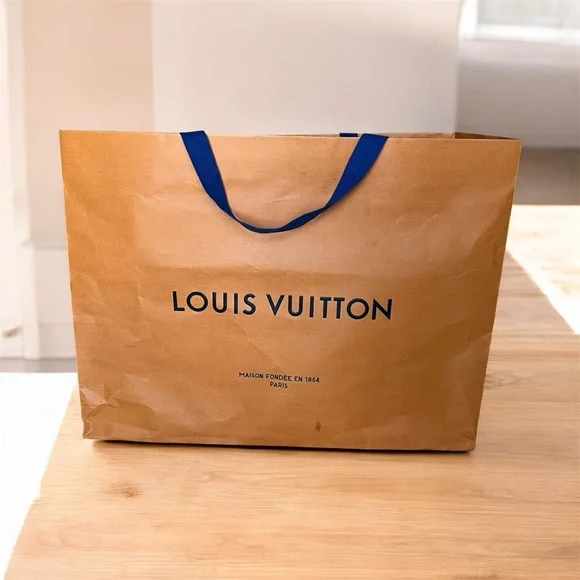 Authentic XL LOUIS VUITTON Shopping Bag with Handles
